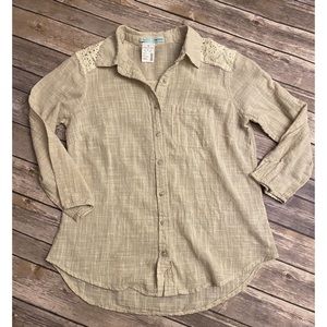 Maurices Linen Button Down Shirt